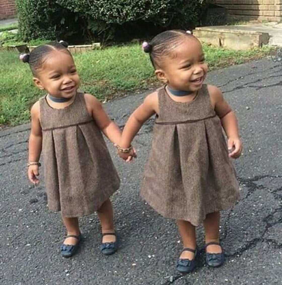 Twin girls Twin girls