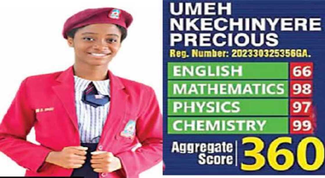 Kamsiyochukwu gives reason why she is yet to see her JAMB result slip Kamsiyochukwu gives reason why she is yet to see her JAMB result slip