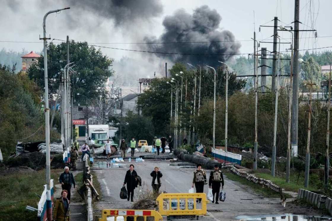 A narrow strip of Kharkiv remains in Russian hands and prevents Ukraine from pushing on into the Lugansk A narrow strip of Kharkiv remains in Russian hands and prevents Ukraine from pushing on into the Lugansk