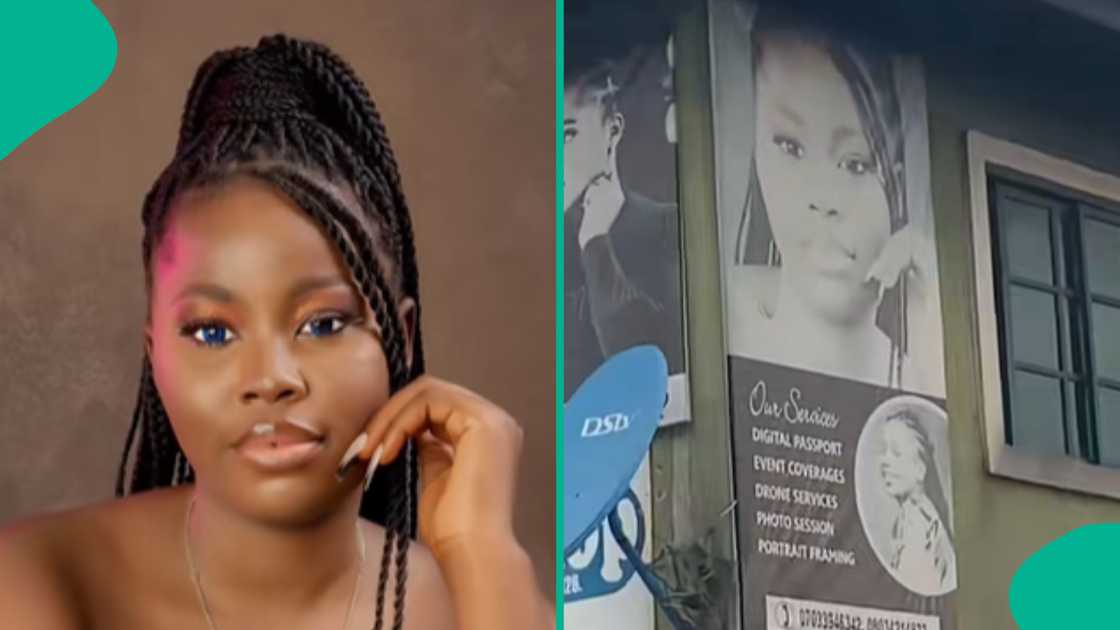 Lady shares what photographer did with her photo. Lady shares what photographer did with her photo.