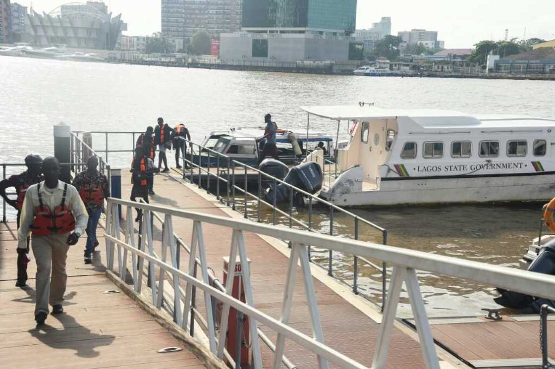 Lagos is built around a lagoon -- ferry services are being eyed as a quick fix for the city's transport problems Lagos is built around a lagoon -- ferry services are being eyed as a quick fix for the city's transport problems
