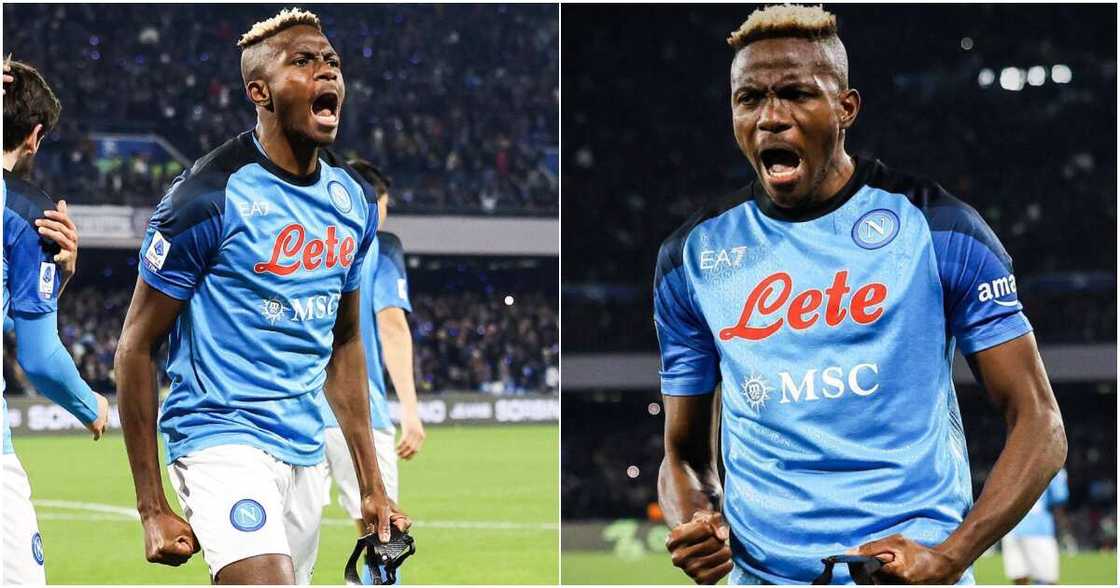 Napoli's Serie A champion Victor Osimhen, Bola Tinubu, Peter Obi