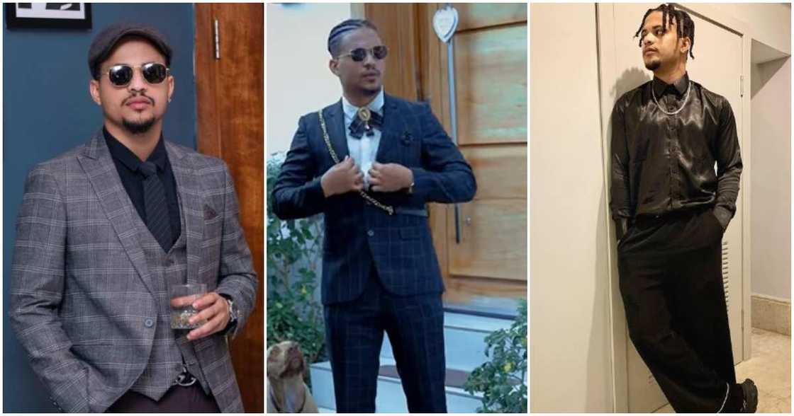 Photos of former BBNaija star Rico Swavey