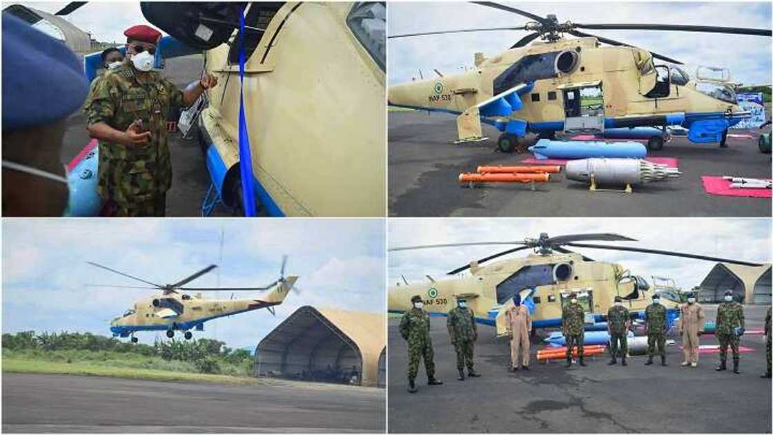 Yaki da Boko Haram: Rundunar Sojan sama ta tayar da komadar wani katafaren jirgin yaki Yaki da Boko Haram: Rundunar Sojan sama ta tayar da komadar wani katafaren jirgin yaki