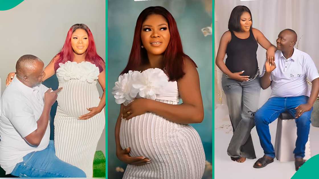 A Nigerian woman welcomes her baby girl with her husband after waiting for 20 years.
