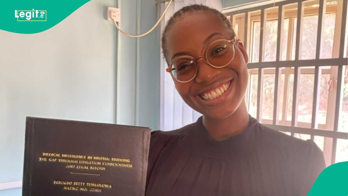University of Ibadan law graduate Betty Igbogbo bags first class