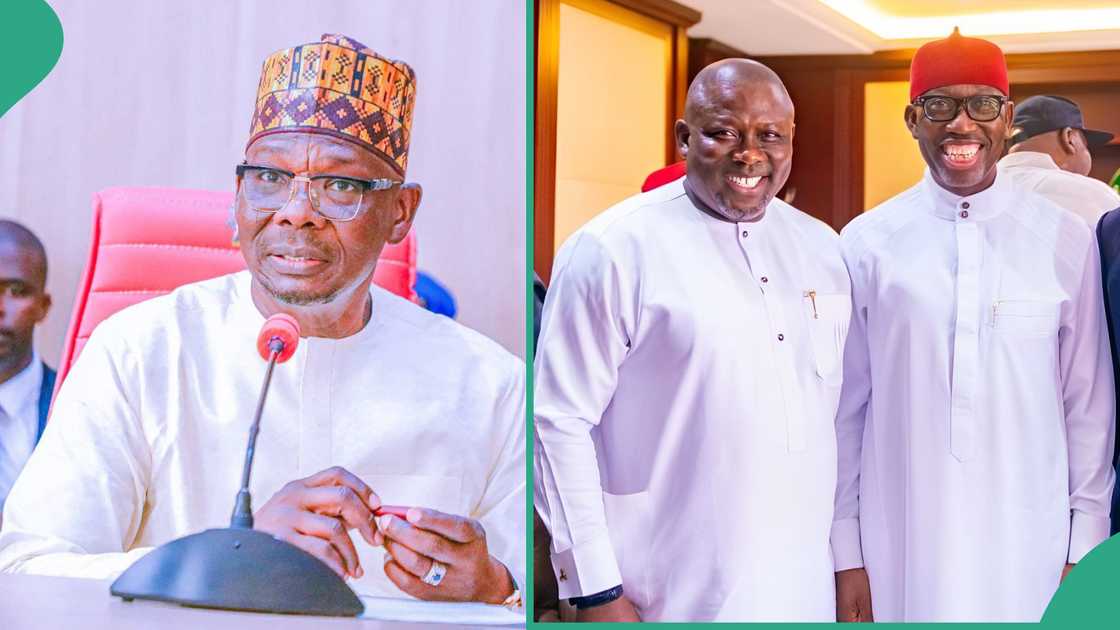 Gov Sule reacts as APC welcomes Delta gov, Okowa Gov Sule reacts as APC welcomes Delta gov, Okowa