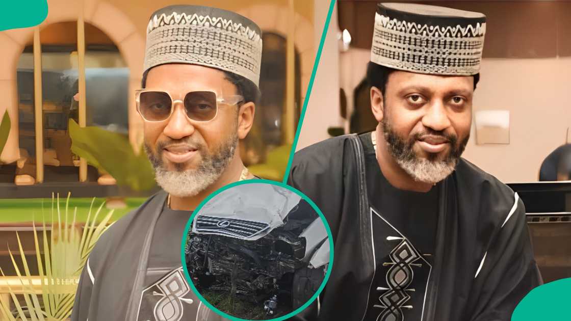 Rykardo Agbor escape near fatal crash, shares video to appreciste God Rykardo Agbor escape near fatal crash, shares video to appreciste God