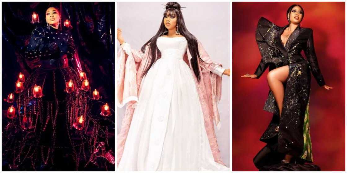 Photos of Toyin Lawani. Photos of Toyin Lawani.