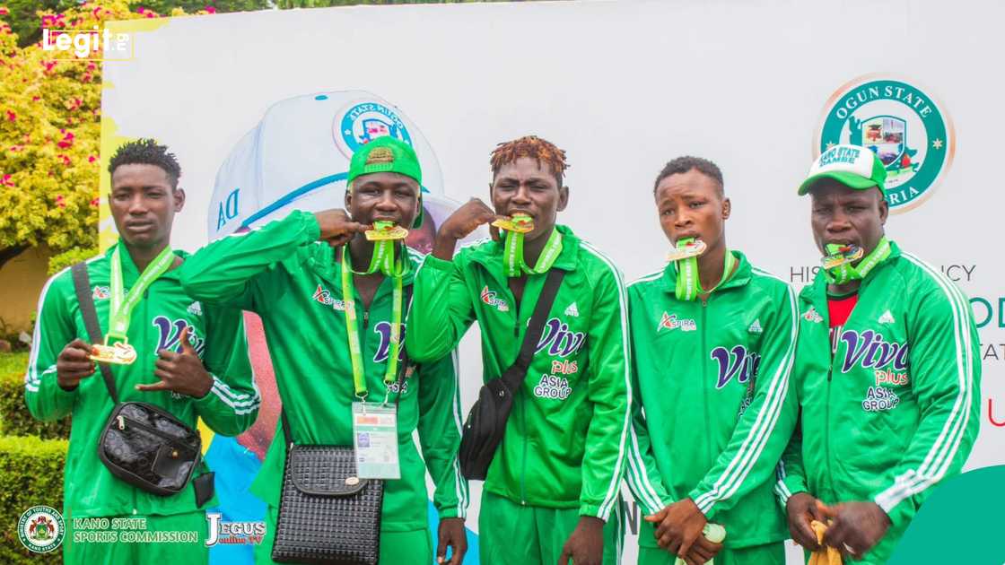 Kano state, Ogun state, 2024 National Sports Festival. Kano state, Ogun state, 2024 National Sports Festival.