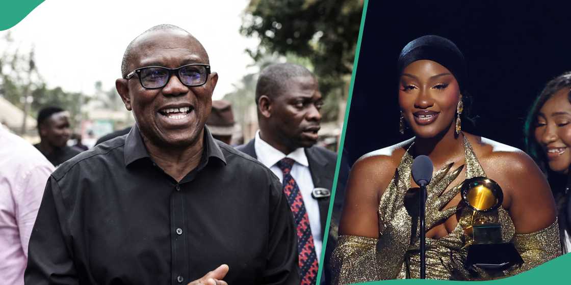 Peter Obi hails Tems over Grammy 2025 win Peter Obi hails Tems over Grammy 2025 win