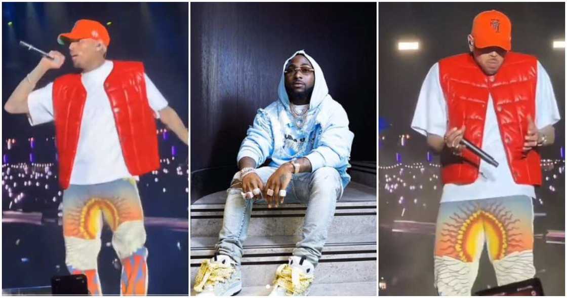 Photos of Davido and Chris Brown Photos of Davido and Chris Brown