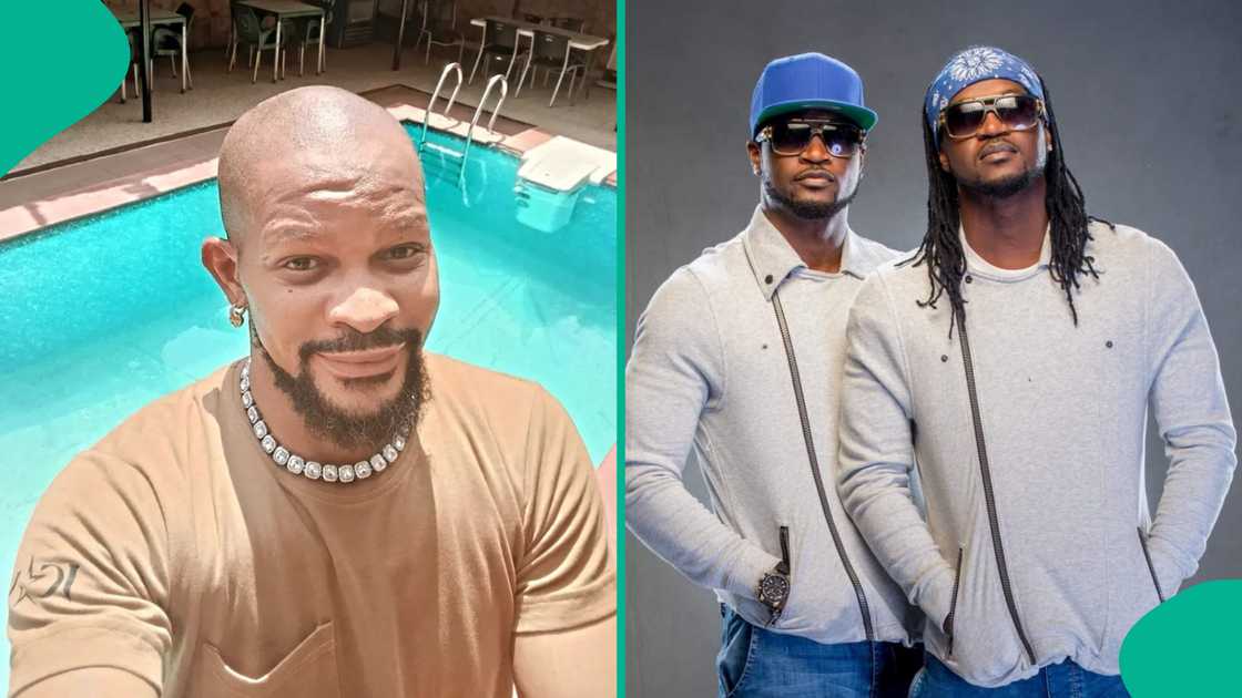 Uche Maduagwu reacts to P-Square's continuous fight