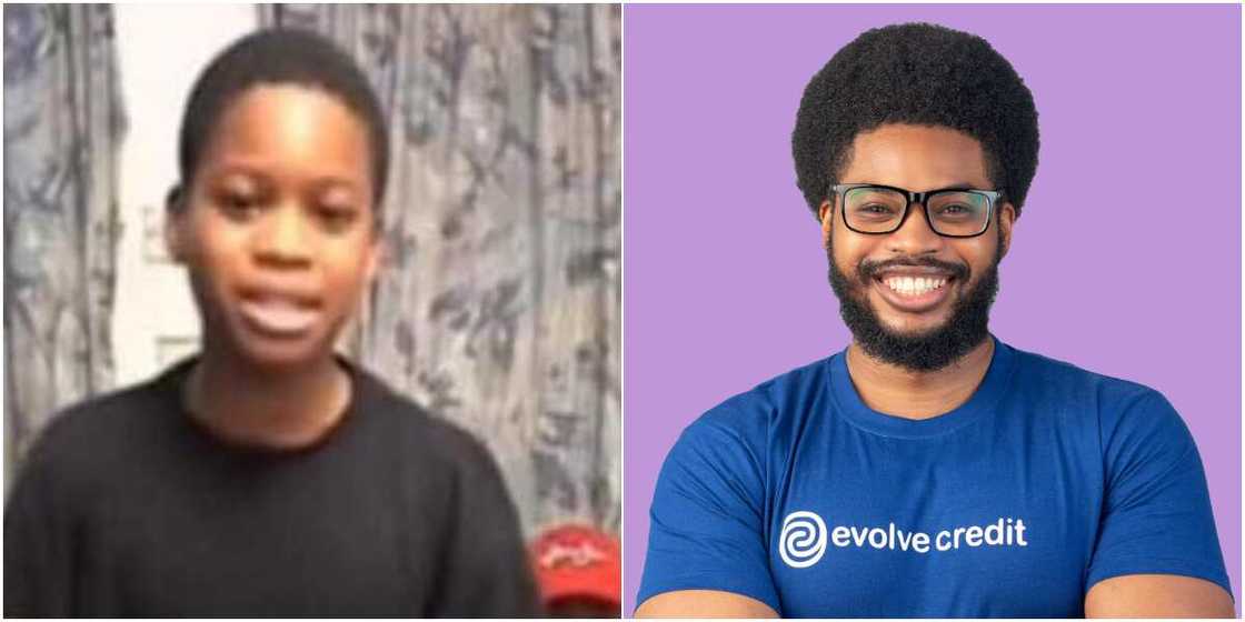 Remember the boy from KKB show? He's fully grown, Nigerians react to adorable photo Remember the boy from KKB show? He's fully grown, Nigerians react to adorable photo