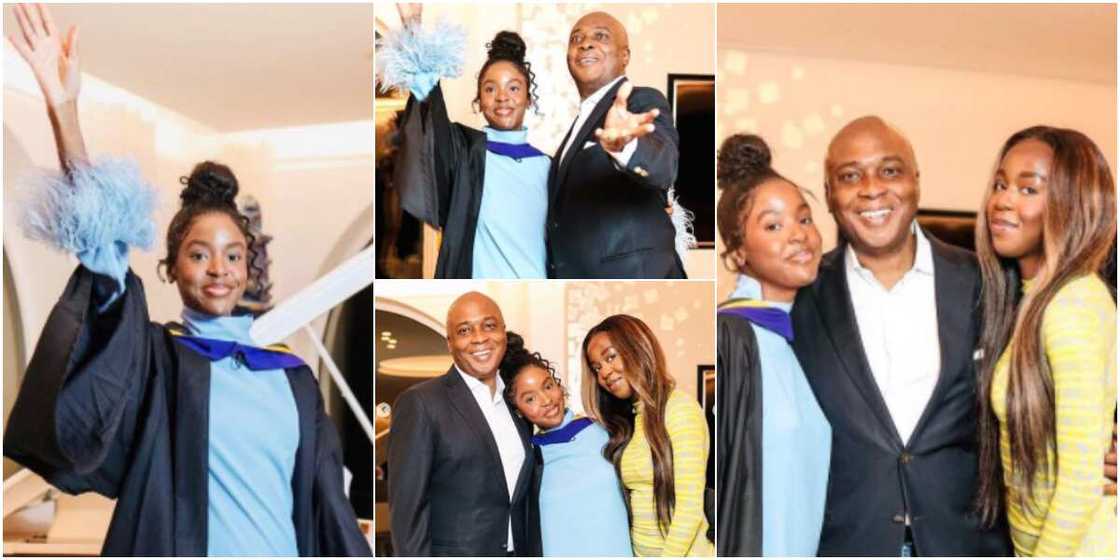 Bukola Saraki and daughters Bukola Saraki and daughters