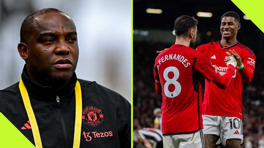 Benni McCarthy was at Manchester United for two years under Erik ten Hag Benni McCarthy was at Manchester United for two years under Erik ten Hag