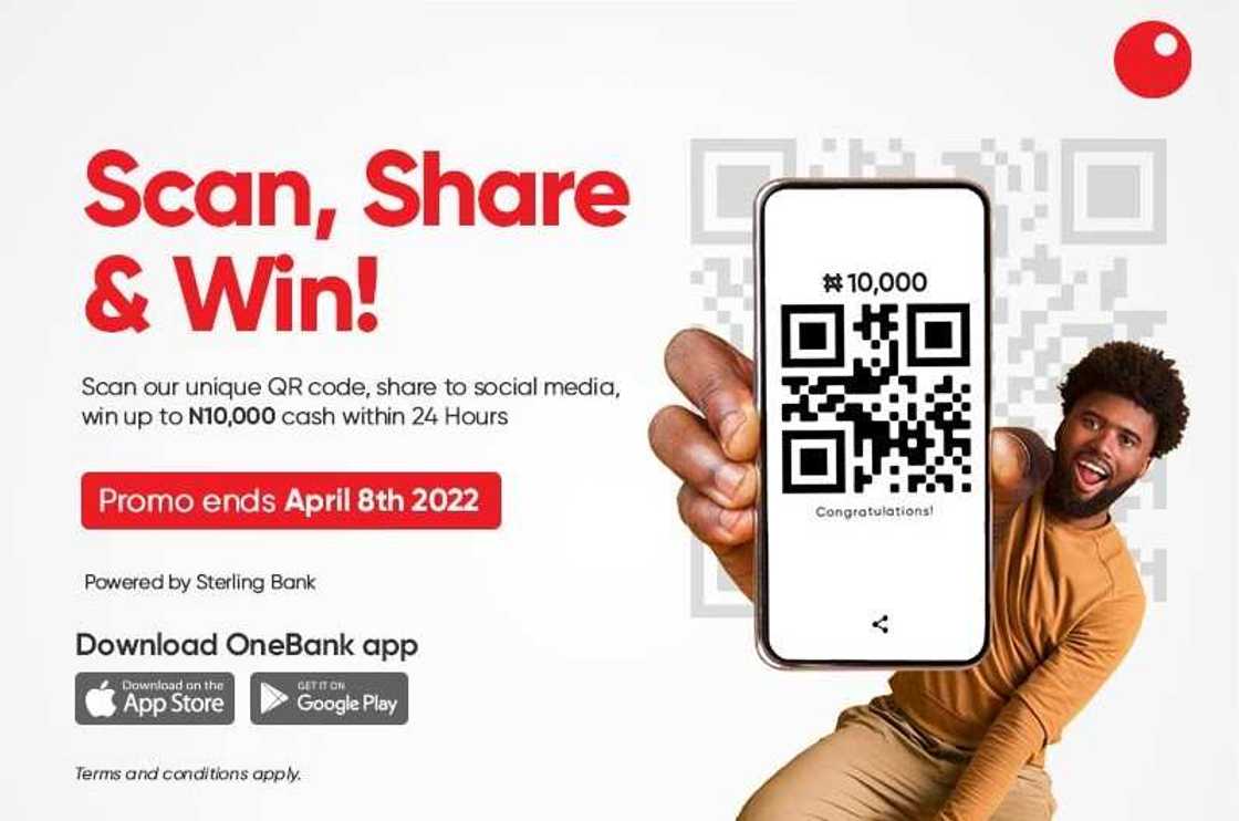 Be a Lucky Winner in the Sterling bank “Scan and Win” Promo Be a Lucky Winner in the Sterling bank “Scan and Win” Promo