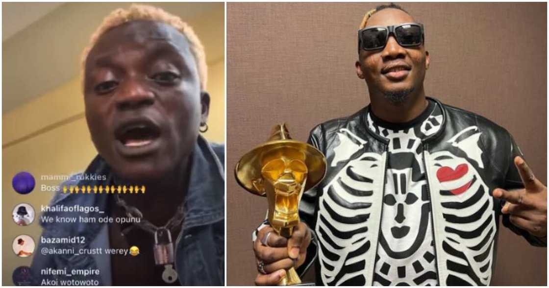 Portable blasts Goya Menor over Headies win. Portable blasts Goya Menor over Headies win.