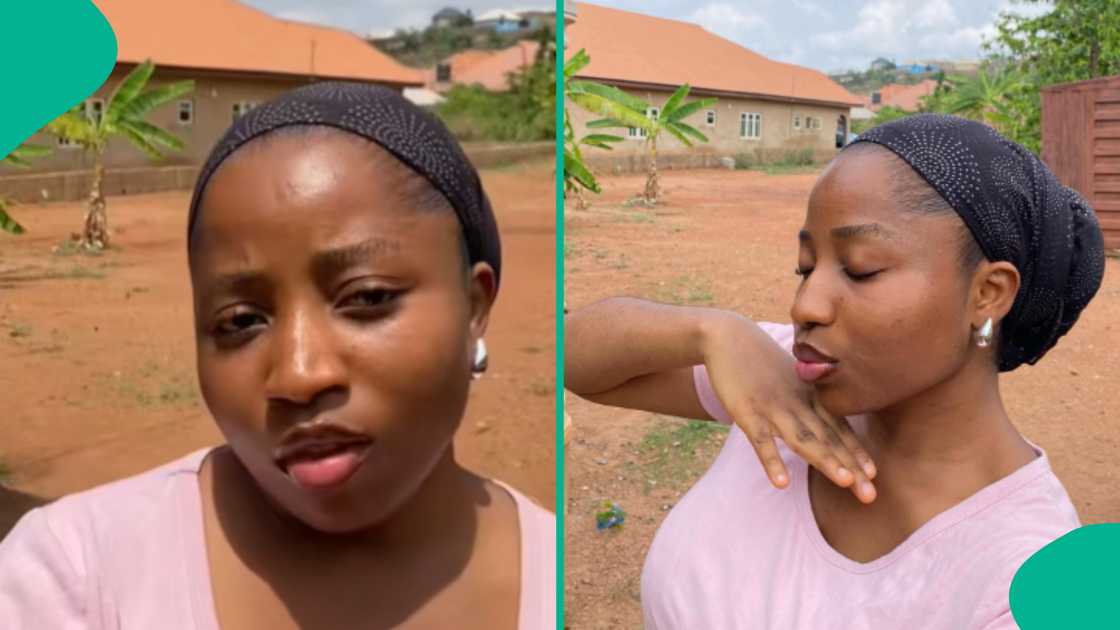 Lady who bought a new phone for her father. Lady who bought a new phone for her father.