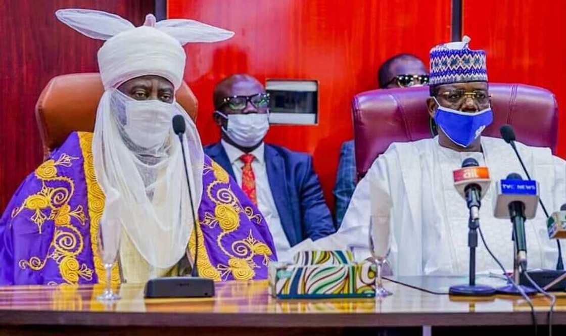 Ka yi amfani da kujerarka wurin kawo hadin kai a arewa - Matawalle ga Sarkin Kano Ka yi amfani da kujerarka wurin kawo hadin kai a arewa - Matawalle ga Sarkin Kano