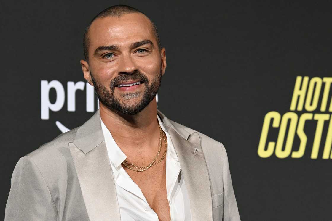 American actor and model Jesse Williams during the red carpet preview of the new Prime series Hotel Costiera, at The Space Moderno Cinema