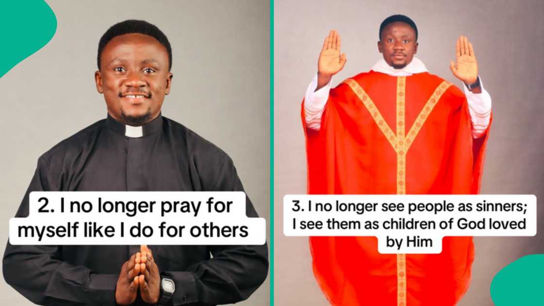 Nigerian Catholic priest states 3 things he stopped doing since becoming reverend father Nigerian Catholic priest states 3 things he stopped doing since becoming reverend father