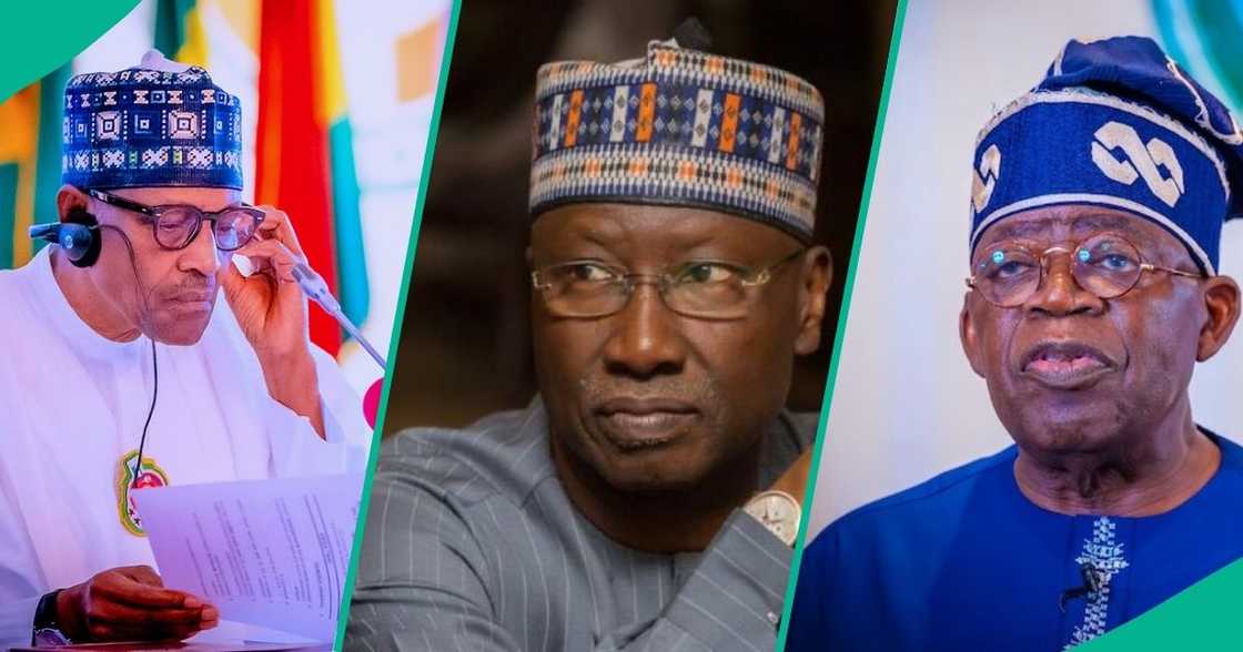 Former SGF, Boss Mustapha, has broken his silence over claims that Tinubu made Muhammadu Buhari president in 2015. Former SGF, Boss Mustapha, has broken his silence over claims that Tinubu made Muhammadu Buhari president in 2015.