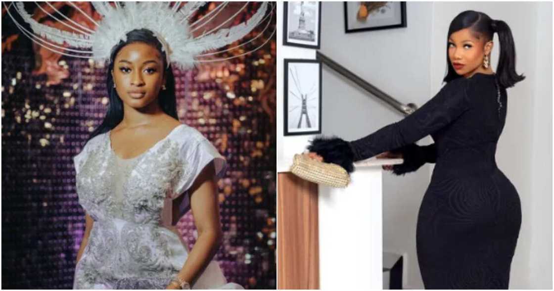 Kim Oprah and Tacha Akide Kim Oprah and Tacha Akide