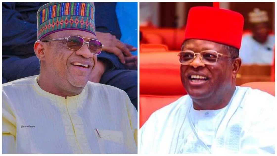 Umahi da Geidam ba su yi murabus daga mukamin sanatoci ba Umahi da Geidam ba su yi murabus daga mukamin sanatoci ba