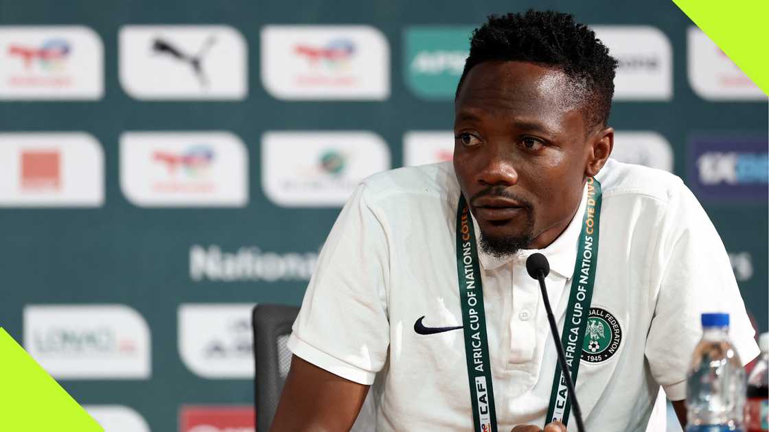 Ahmed Musa, Nigeria, Super Eagles, February 10, 2024, AFCON 2023 final, Palais de la Culture, Abidjan, Ivory Coast. Ahmed Musa, Nigeria, Super Eagles, February 10, 2024, AFCON 2023 final, Palais de la Culture, Abidjan, Ivory Coast.