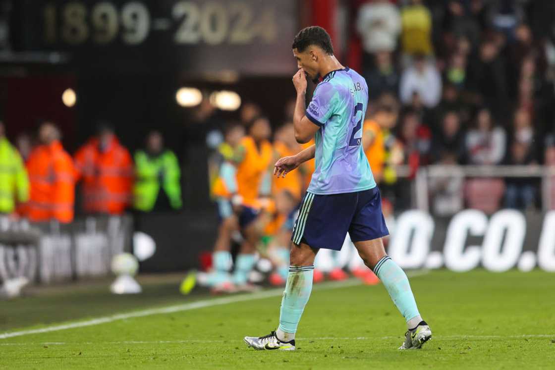 William Saliba, Bournemouth vs Arsenal William Saliba, Bournemouth vs Arsenal