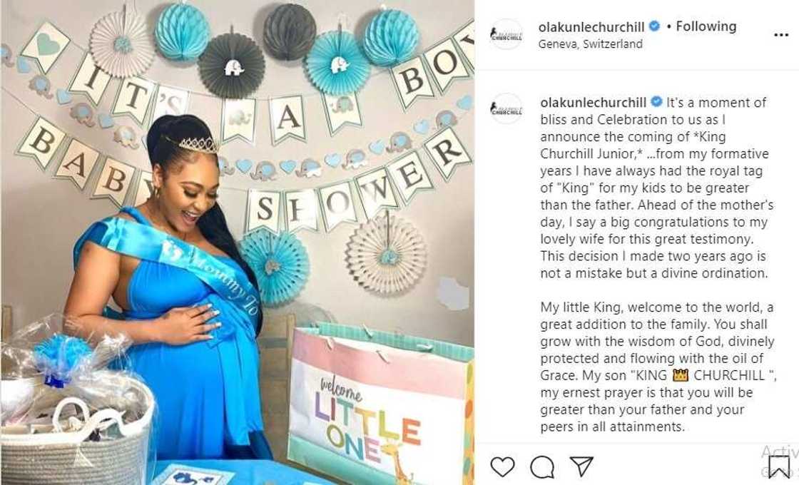 Rosy Meurer welcomes first child with hubby Olakunle Churchill Rosy Meurer welcomes first child with hubby Olakunle Churchill
