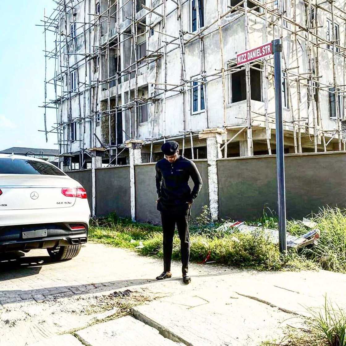 KIZZ Daniel Joins League of Street-Owning Celebrities In Haven Homes Estate KIZZ Daniel Joins League of Street-Owning Celebrities In Haven Homes Estate