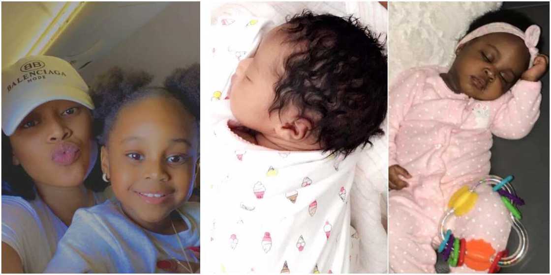 Davido's 2nd baby mama and daughter Davido's 2nd baby mama and daughter