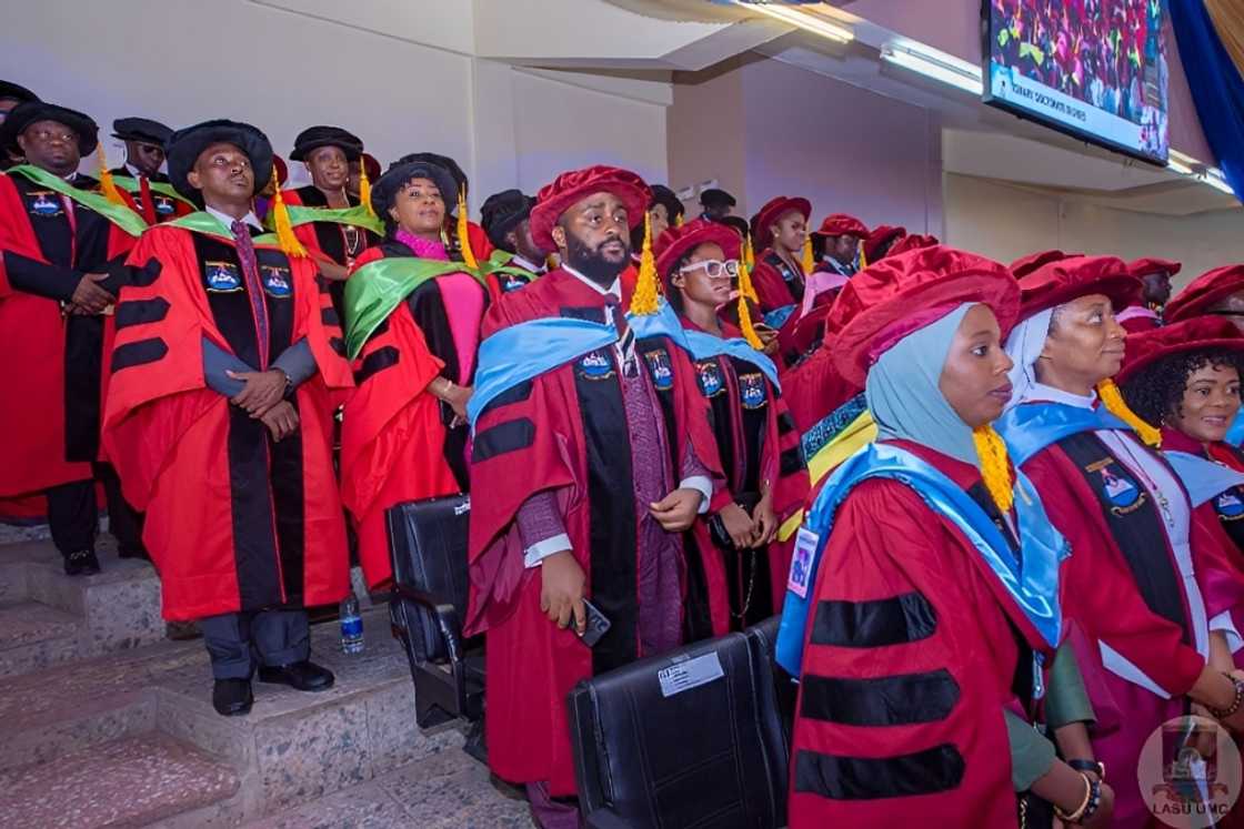 Lagos State University masters graduates