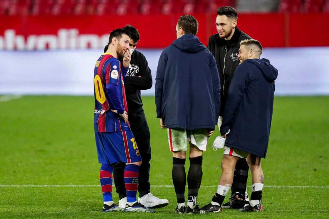 'I have a trophy you'll never have' - Rakitic on joking with Messi about cup 'he won't win' 'I have a trophy you'll never have' - Rakitic on joking with Messi about cup 'he won't win'