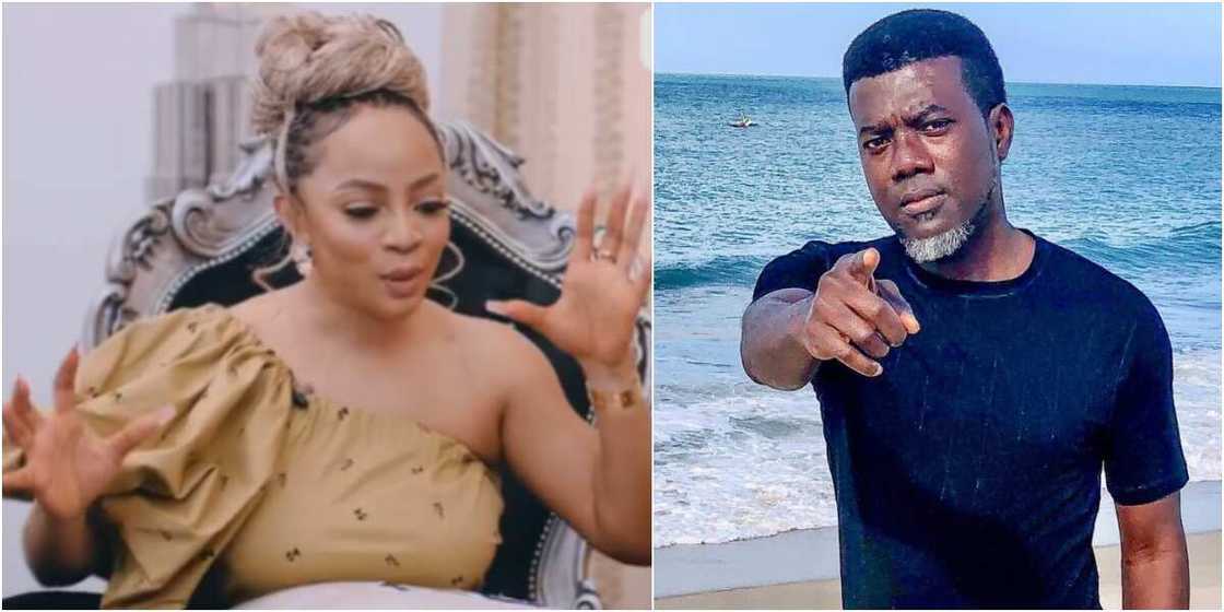 Toke Makinwa and Reno Omokri Toke Makinwa and Reno Omokri