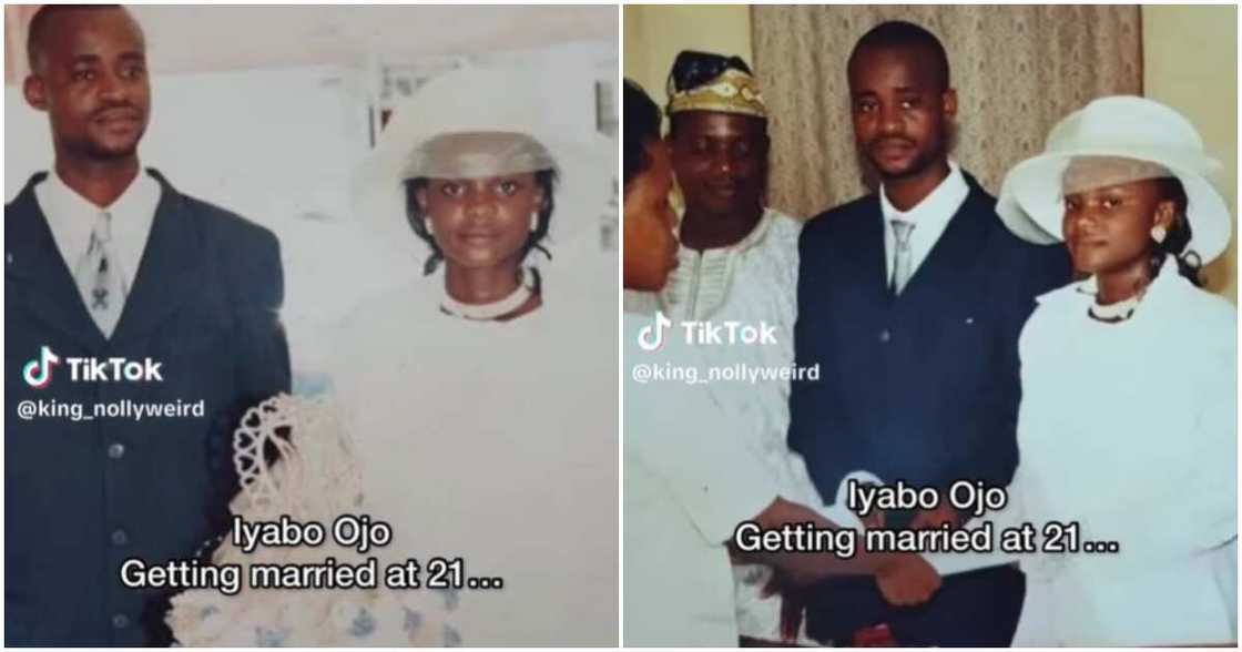 Iyabo Ojo's wedding day.