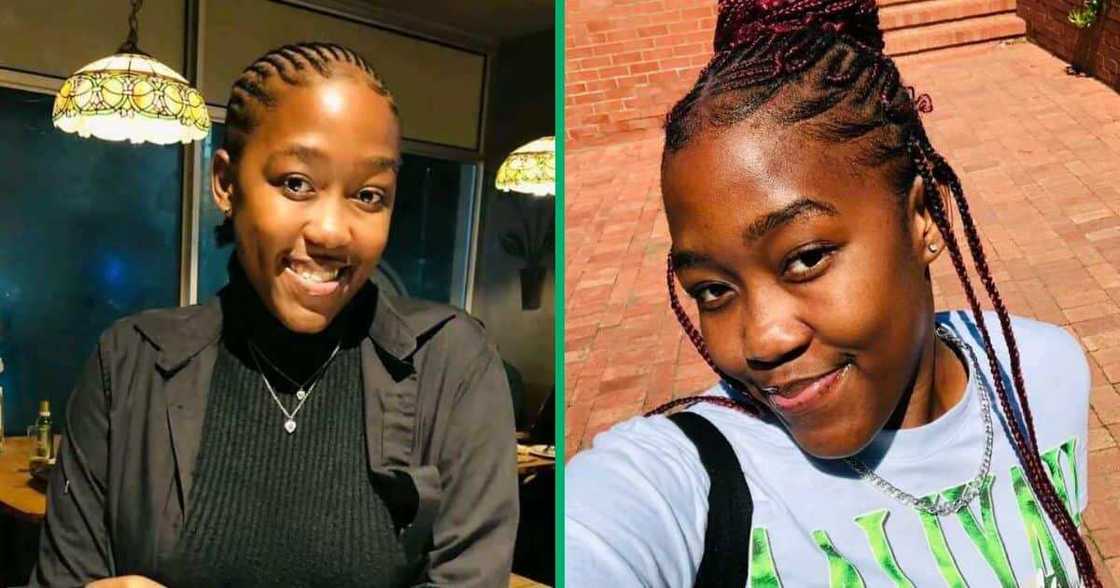 A TikTok video shows a young woman unveiling her truck and people were inspired. A TikTok video shows a young woman unveiling her truck and people were inspired.