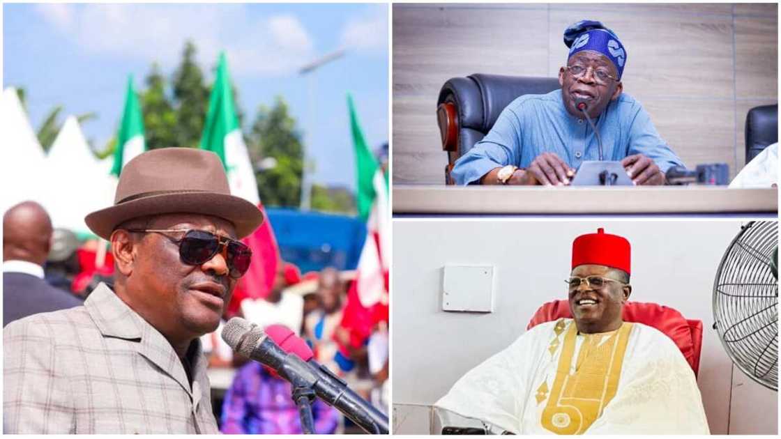 2023 presidential election/Wike/Umahi/Tinubu/Rivers