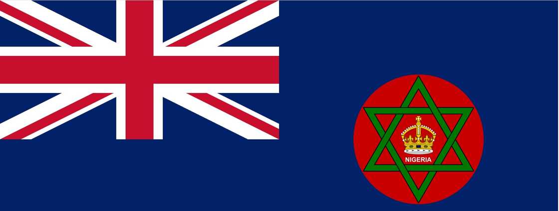 Nigerian flag 1914 to 1952 Nigerian flag 1914 to 1952