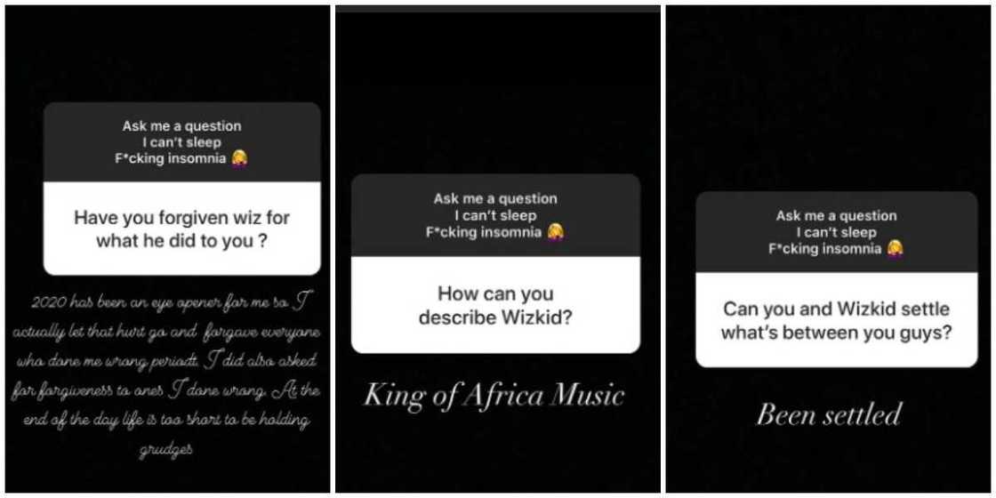 Wizkid's 2nd baby mama Binta says beef with singer has been settled