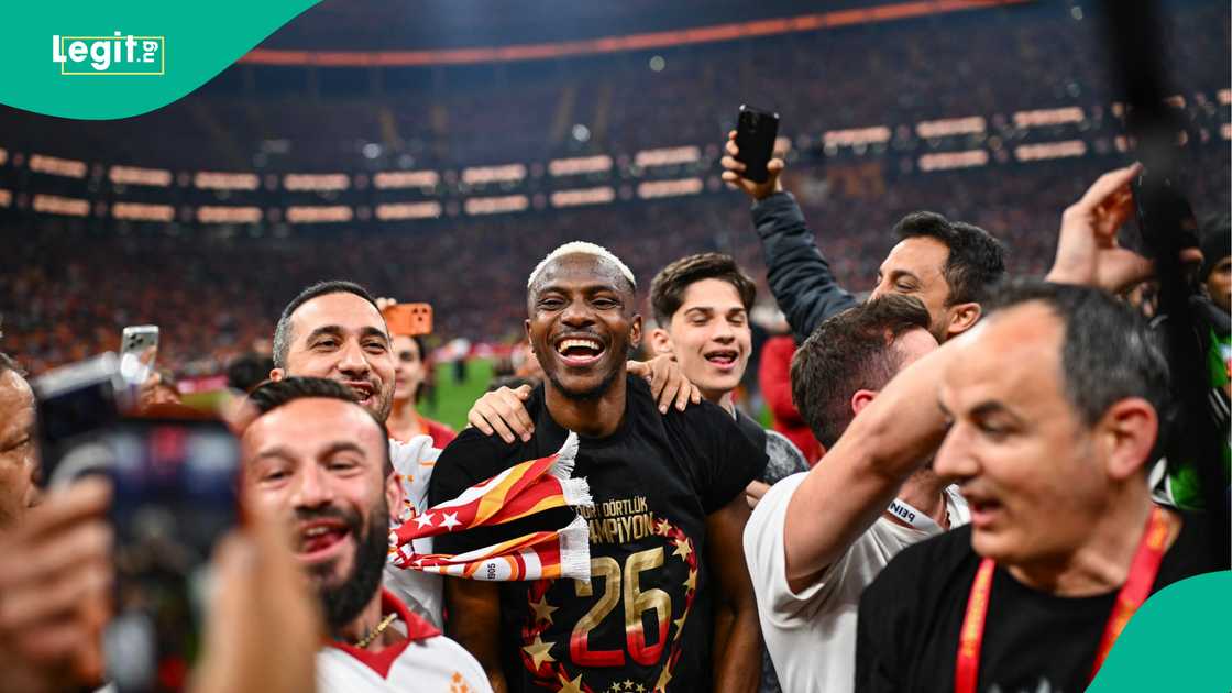 Victor Osimhen, Galatasaray, Antalyaspor, Rams Park, Istanbul. Victor Osimhen, Galatasaray, Antalyaspor, Rams Park, Istanbul.