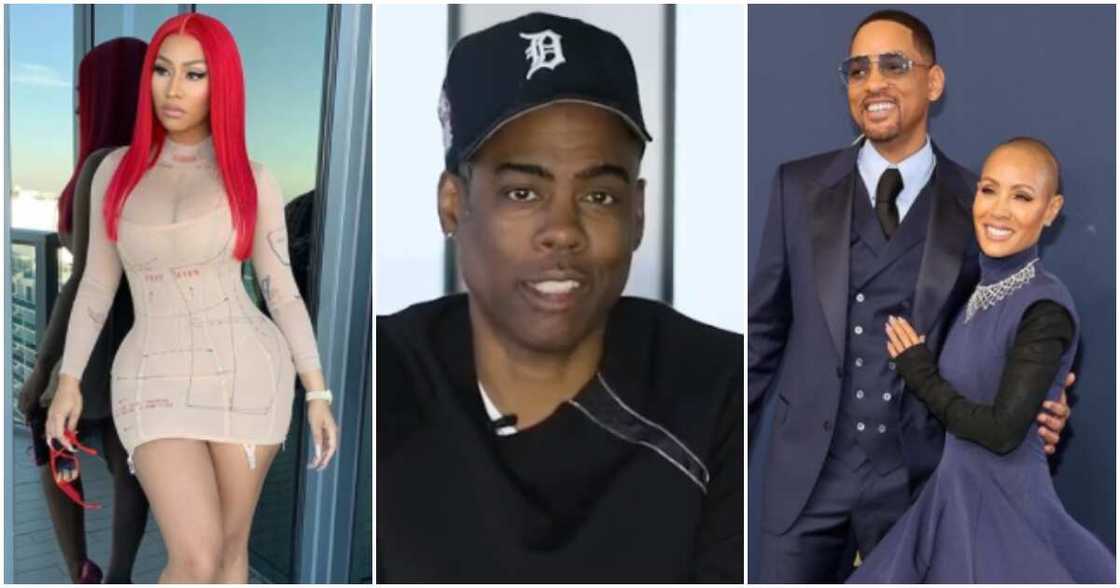 Nicki Minaj supports Will Smith Nicki Minaj supports Will Smith