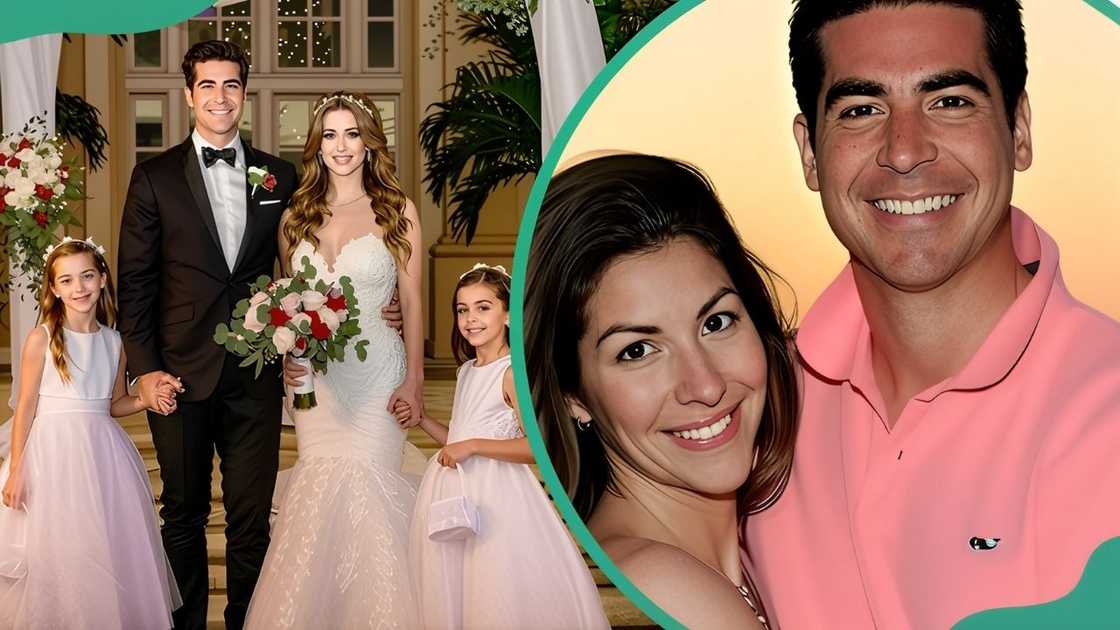 Noelle Watters’ ex-husband Jesse Watters and their children. Noelle Watters’ ex-husband Jesse Watters and their children.