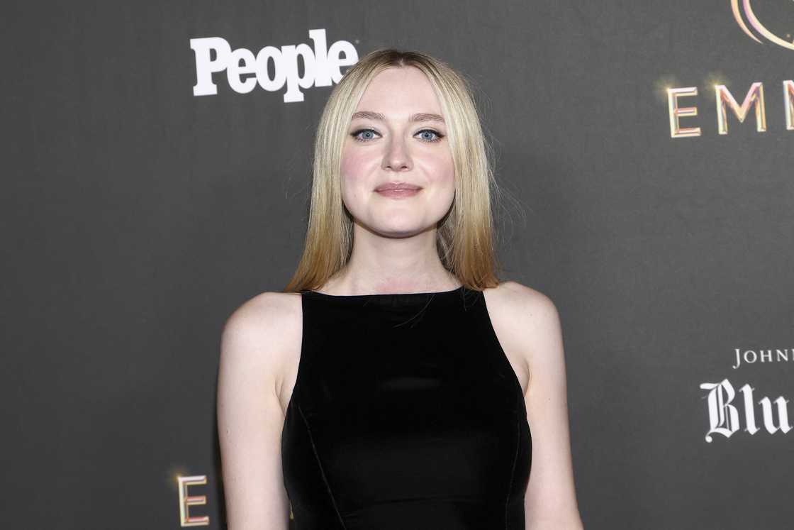 Dakota Fanning at the Emmys Performer Nominee Celebration held at the Wallis Annenberg Center for the Performing Arts in Beverly Hills Dakota Fanning at the Emmys Performer Nominee Celebration held at the Wallis Annenberg Center for the Performing Arts in Beverly Hills