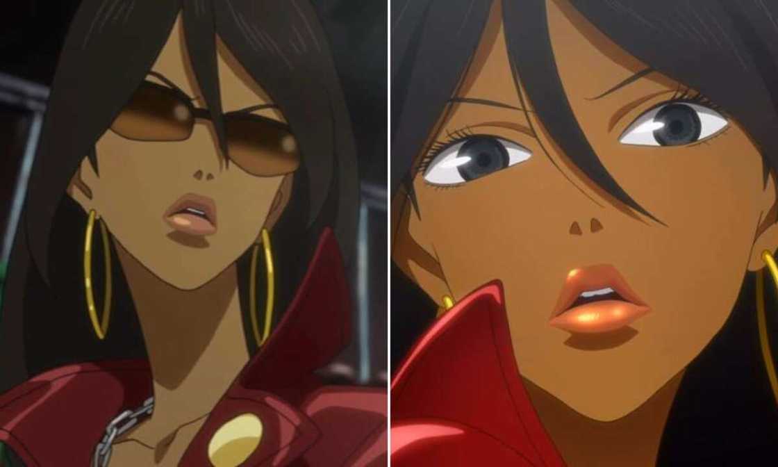 black anime girl characters black anime girl characters