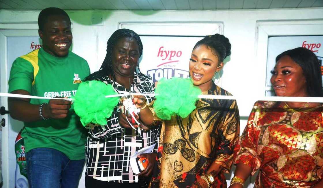 Hypo gladens the heart of okota residents with toilets rescue project Hypo gladens the heart of okota residents with toilets rescue project