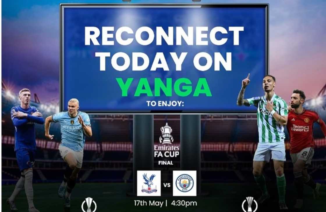 FA Cup advert on DStv Yanga