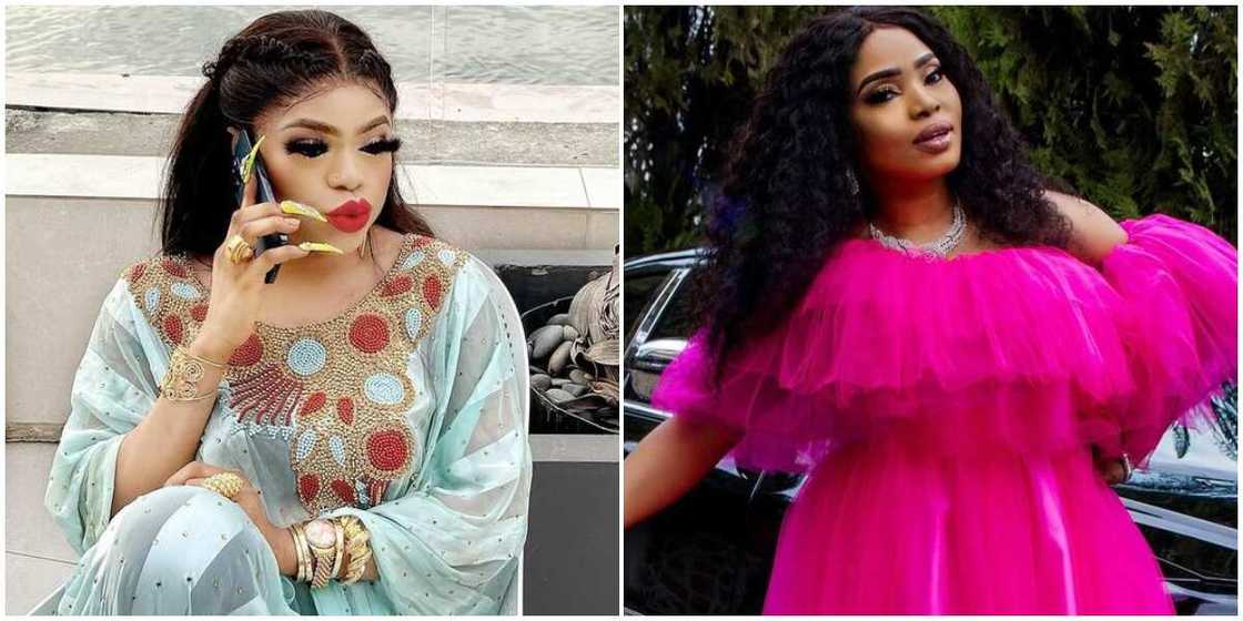 Bobrisky Vs Halima Abubakar: I'll Finish You If I See My Name on Your Page Again, Crossdresser Blows Hot Bobrisky Vs Halima Abubakar: I'll Finish You If I See My Name on Your Page Again, Crossdresser Blows Hot